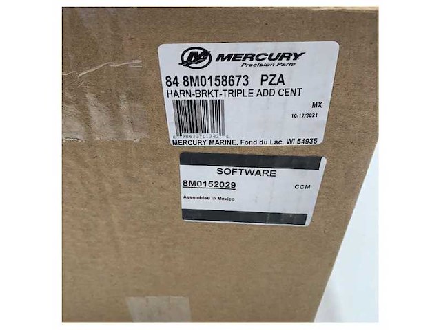 Mercury command control module with bracket and cable - 8m0158673 - afbeelding 1 van  3