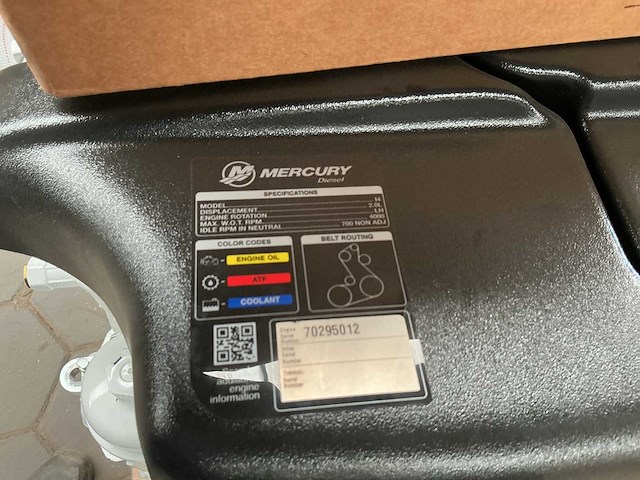 Mercury i4 motor - afbeelding 9 van  9