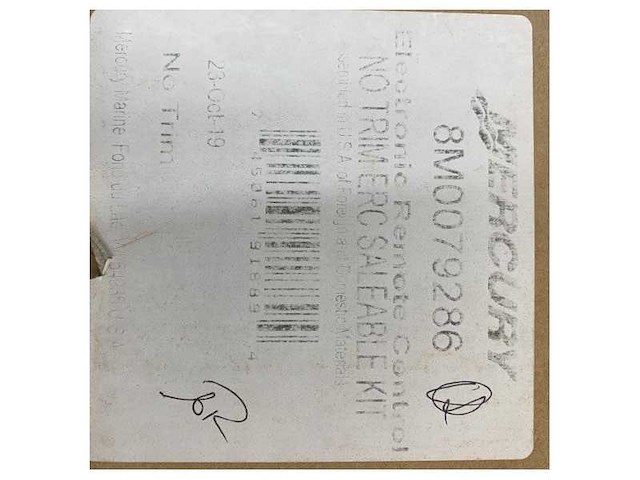 Mercury marine 8m0079286 dts dual engine control handle black electronics - afbeelding 3 van  11