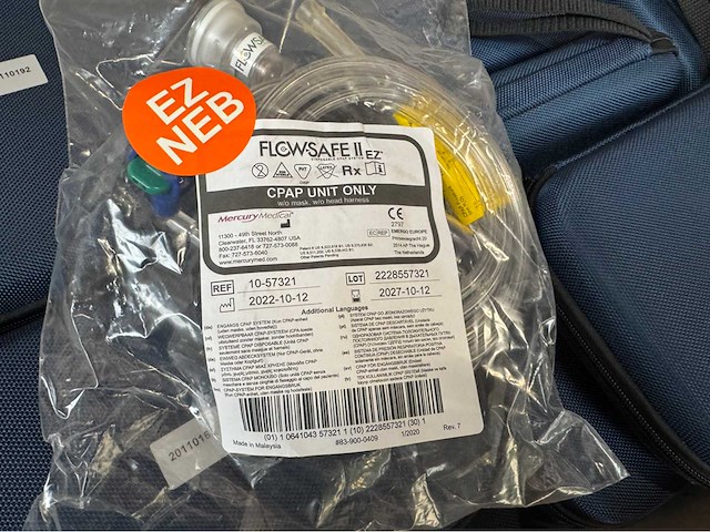 Mercury medical flowsafe ii partij cpap-systeem - afbeelding 2 van  4