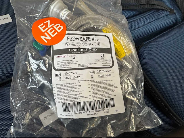 Mercury medical flowsafe ii partij cpap-systeem - afbeelding 3 van  6