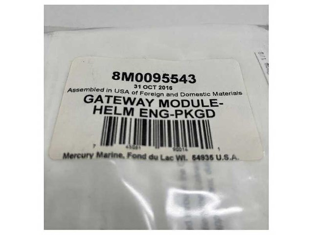 Mercury mercruiser can h gateway | helm module - 8m0095543 - afbeelding 3 van  4