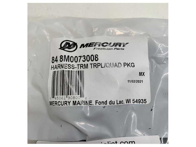 Mercury mercruiser engine trim harness cable kit - 8m0073008 - afbeelding 3 van  5