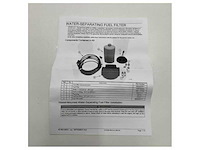Mercury mercruiser fuel filter | water separator kit - 8m0166540 - afbeelding 4 van  4