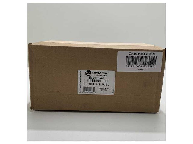 Mercury mercruiser fuel filter | water separator kit - 8m0166540 - afbeelding 3 van  5