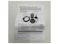 Mercury mercruiser fuel filter | water separator kit - 8m0166540 - afbeelding 5 van  5