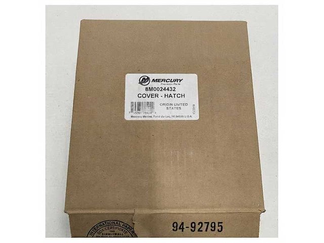 Mercury mercruiser hatch cover 8m0024432 - afbeelding 1 van  4