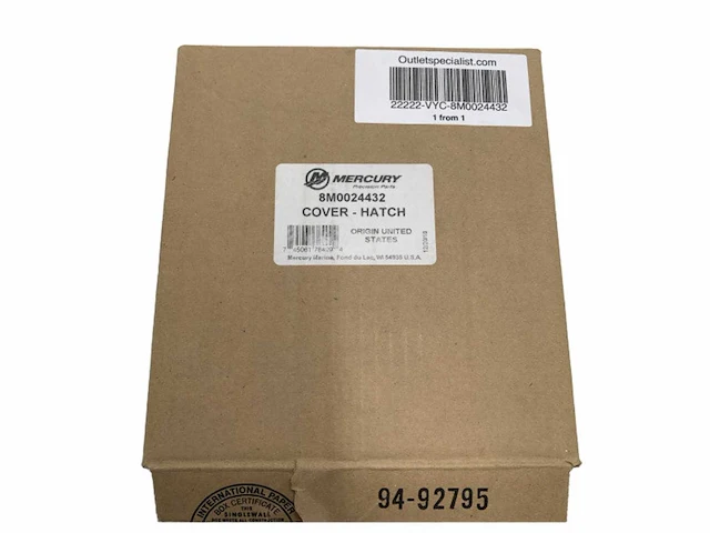 Mercury mercruiser hatch cover 8m0024432 - afbeelding 1 van  5