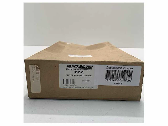 Mercury mercruiser quicksilver timing cover - 835005 - afbeelding 3 van  5