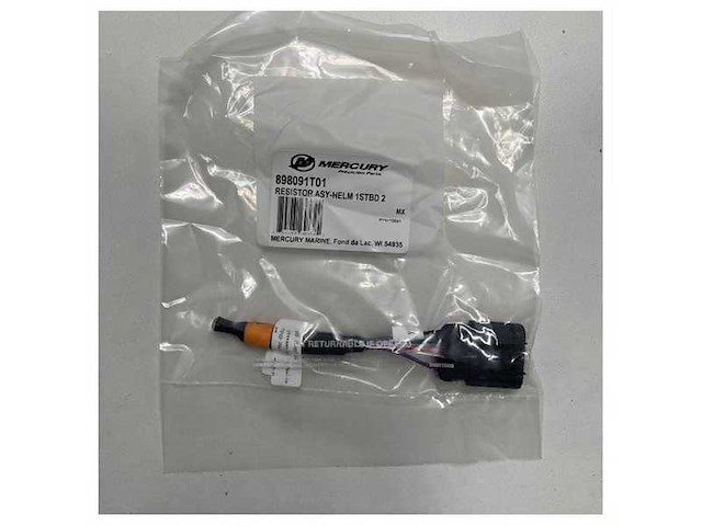 Mercury mercruiser resistor assembly cable - 898091t01 - afbeelding 3 van  4