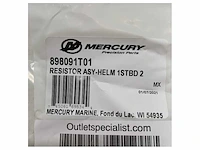 Mercury mercruiser resistor assembly cable - 898091t01 - afbeelding 3 van  5