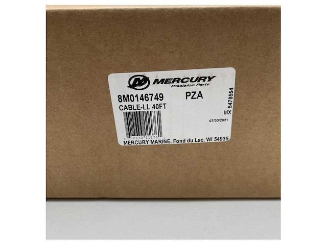 Mercury mercruisser 14 -pin 12 meter low los data cable - 8m0146749 - afbeelding 4 van  5