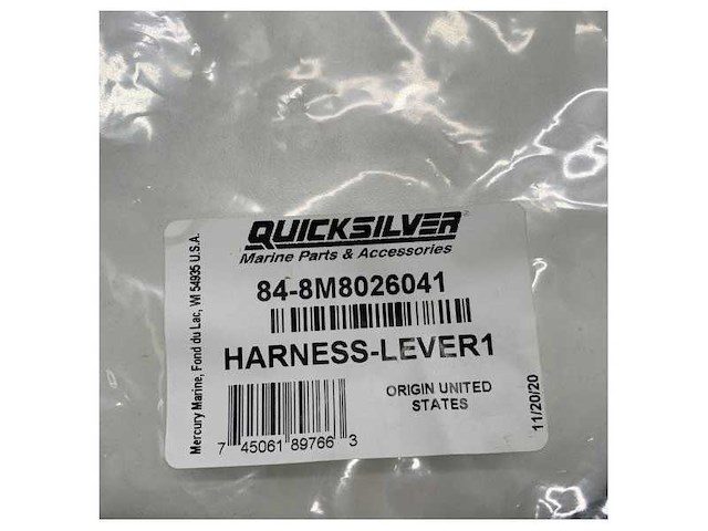 Mercury mercruisser lever 1 cable harness kit - 8m8026041 - afbeelding 4 van  5