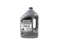 Mercury quicksilver sae 10w-30 synthetic engine oil 1x 4l - 8m0152564 - afbeelding 1 van  5