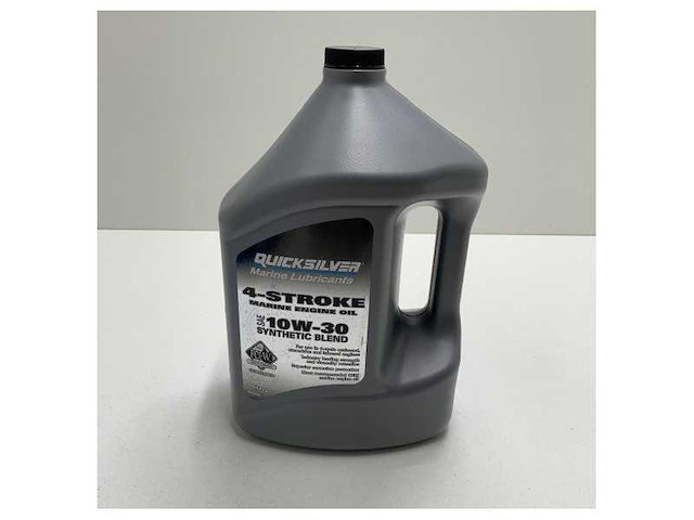 Mercury quicksilver sae 10w-30 synthetic engine oil 1x 4l - 8m0152564 - afbeelding 4 van  5