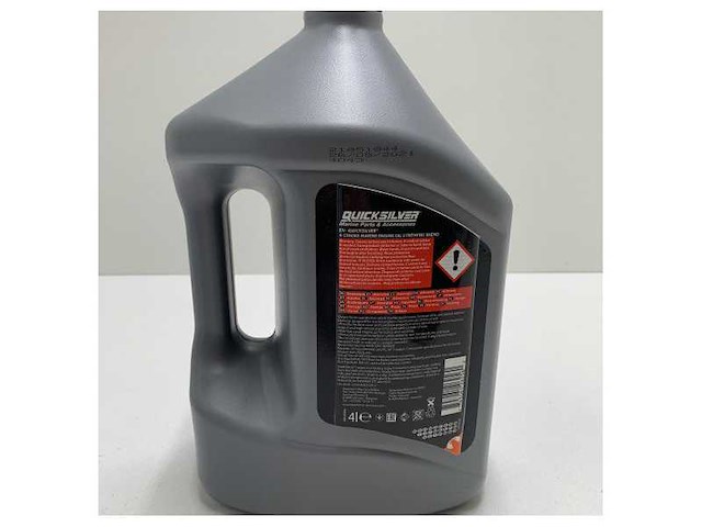 Mercury quicksilver sae 10w-30 synthetic engine oil 1x 4l - 8m0152564 - afbeelding 5 van  5