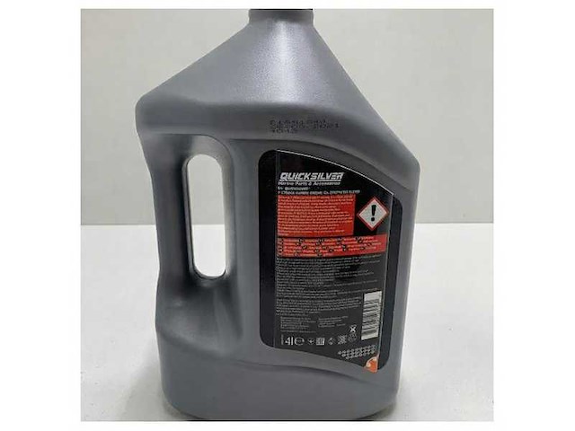 Mercury quicksilver sae 10w-30 synthetic engine oil 3x 4l - 8m0152564 - afbeelding 4 van  5