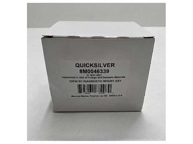 Mercury quicksilver smartcraft diagnostic mount plug - 8m0046339 - afbeelding 2 van  5