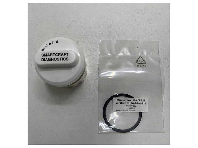 Mercury quicksilver smartcraft diagnostic mount plug - 8m0046339 - afbeelding 3 van  5
