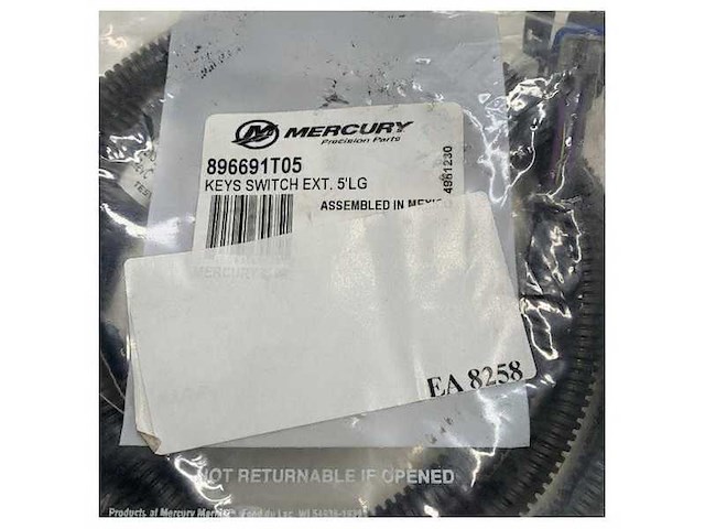 Mercury starter key switch extension cable - 896691t05 - afbeelding 2 van  3