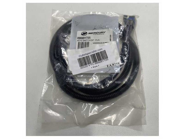 Mercury starter key switch extension cable - 896691t05 - afbeelding 3 van  3