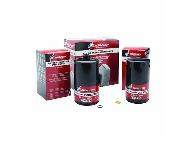 Mercury v12 600 hp outboard 200 hours service kit - 8m0179987 - afbeelding 1 van  7