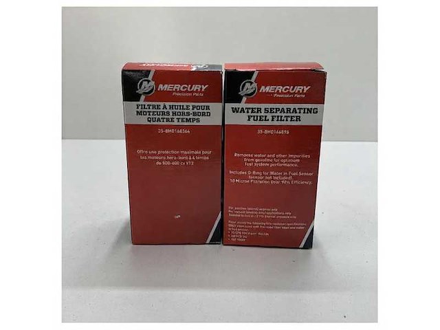 Mercury v12 600 hp outboard 200 hours service kit - 8m0179987 - afbeelding 2 van  7