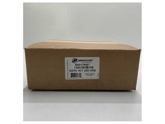 Mercury v12 600 hp outboard 200 hours service kit - 8m0179987 - afbeelding 3 van  7