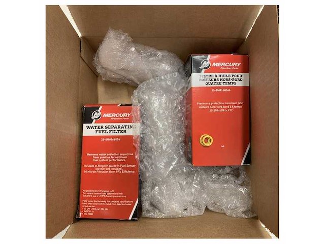 Mercury v12 600 hp outboard 200 hours service kit - 8m0179987 - afbeelding 7 van  7