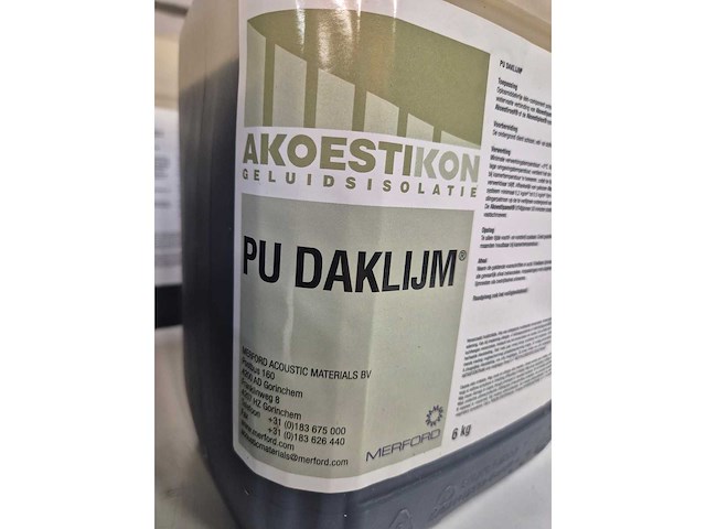 Merford akoestikon pu daklijm roofing material (5x) - afbeelding 2 van  3