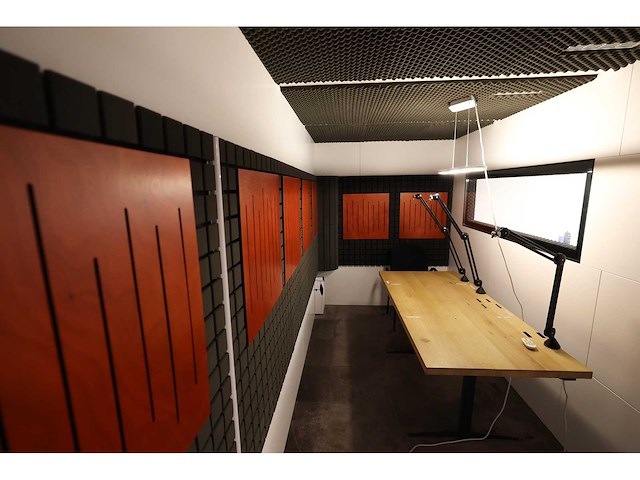 Merford studiobrick - geluidsdichte cabine/studio 450x180 - afbeelding 1 van  7