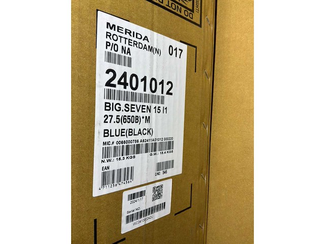 Merida big seven 15 mountainbike - m - afbeelding 2 van  3