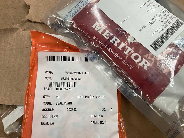 Meritor plain seal (20x) - afbeelding 1 van  5