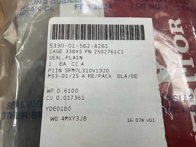 Meritor plain seal (20x) - afbeelding 2 van  5