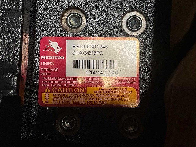 Meritor remschoen set - afbeelding 6 van  7