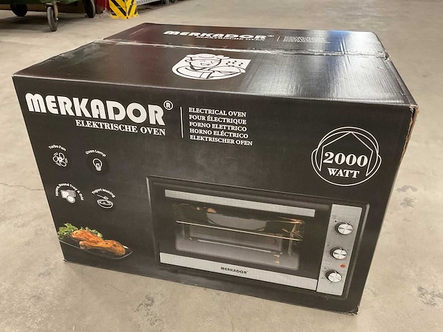 Merkador 65500 l elektrische oven - afbeelding 1 van  4
