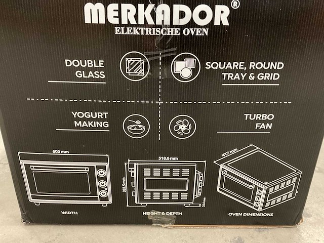 Merkador 65500 l elektrische oven - afbeelding 2 van  4