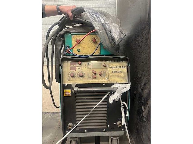 Merkle - 2006 - highpulse 550 dw - mig lasapparaat - afbeelding 7 van  11