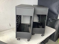 Merkloos merkloos verrijdbare computerkasten (2x) - afbeelding 4 van  7
