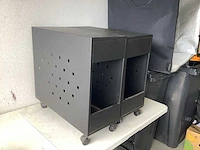 Merkloos merkloos verrijdbare computerkasten (2x) - afbeelding 6 van  7