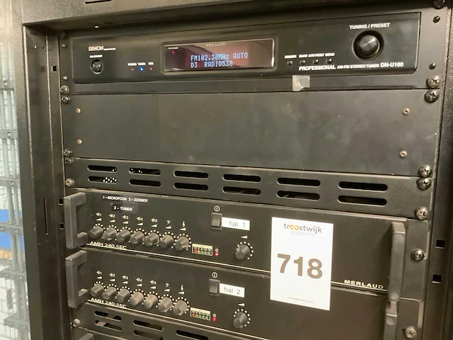 Merlaud, denon compleet audiosysteem 19” - afbeelding 4 van  8