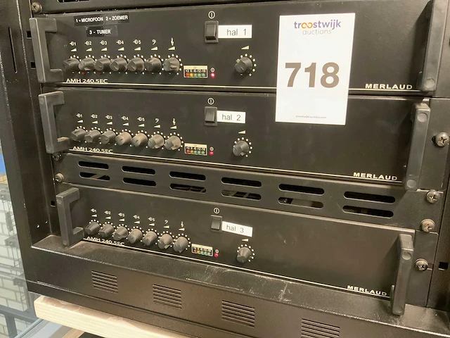 Merlaud, denon compleet audiosysteem 19” - afbeelding 5 van  8