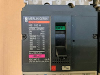 Merlin gerin compact ns 100h / 80 a mccb circuit breaker (4x) - afbeelding 3 van  4