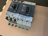Merlin gerin compact ns 400h / 400a mccb circuit breaker (2x)