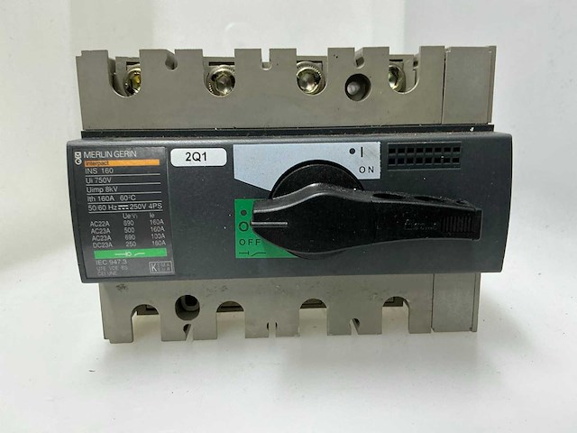 Merlin gerin ins160 schakelaar (5x) - afbeelding 2 van  9