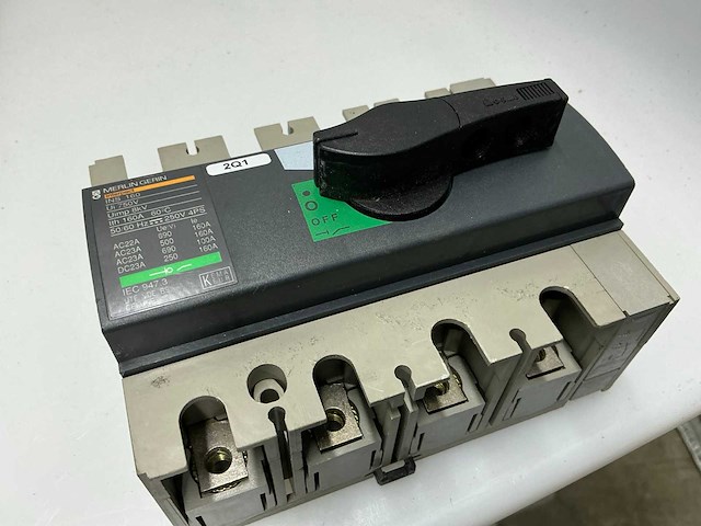 Merlin gerin ins160 schakelaar (5x) - afbeelding 6 van  9