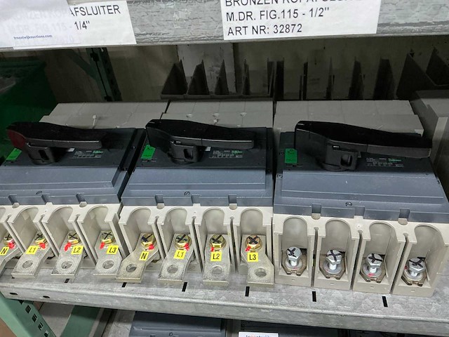 Merlin gerin ins630 630a schakelaar (3x) - afbeelding 9 van  9