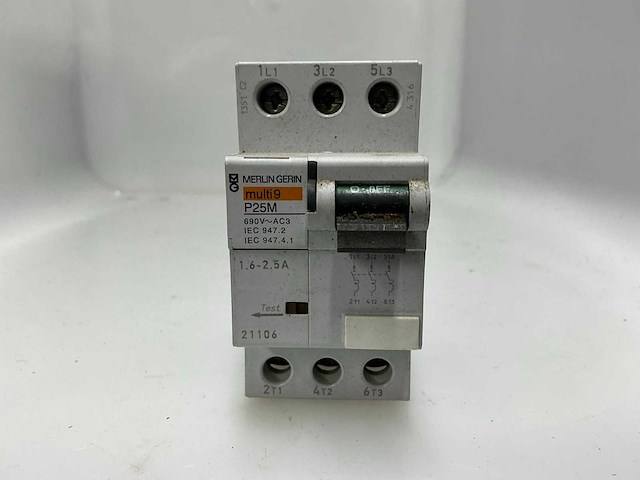 Merlin gerin multi 9 motorbeveiligingsschakelaar (55x) - afbeelding 3 van  7