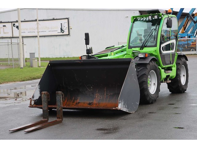 Merlo - 2018 - t42-7cs-140 - 7.1m hefhoogte - verreiker incl. bak en vorken - afbeelding 9 van  13