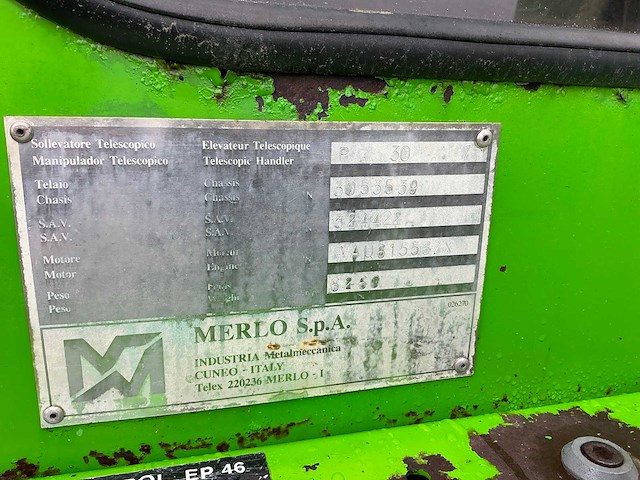 Merlo p30.7 verreiker - afbeelding 32 van  38